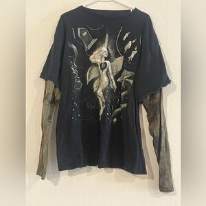 MELANIE MARTINEZ DEATH TWO IN ONE LONG SLEEVE SHIRT